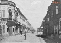 Старый вид улицы Дворцовой